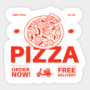 TMNT NY Pizza Sticker